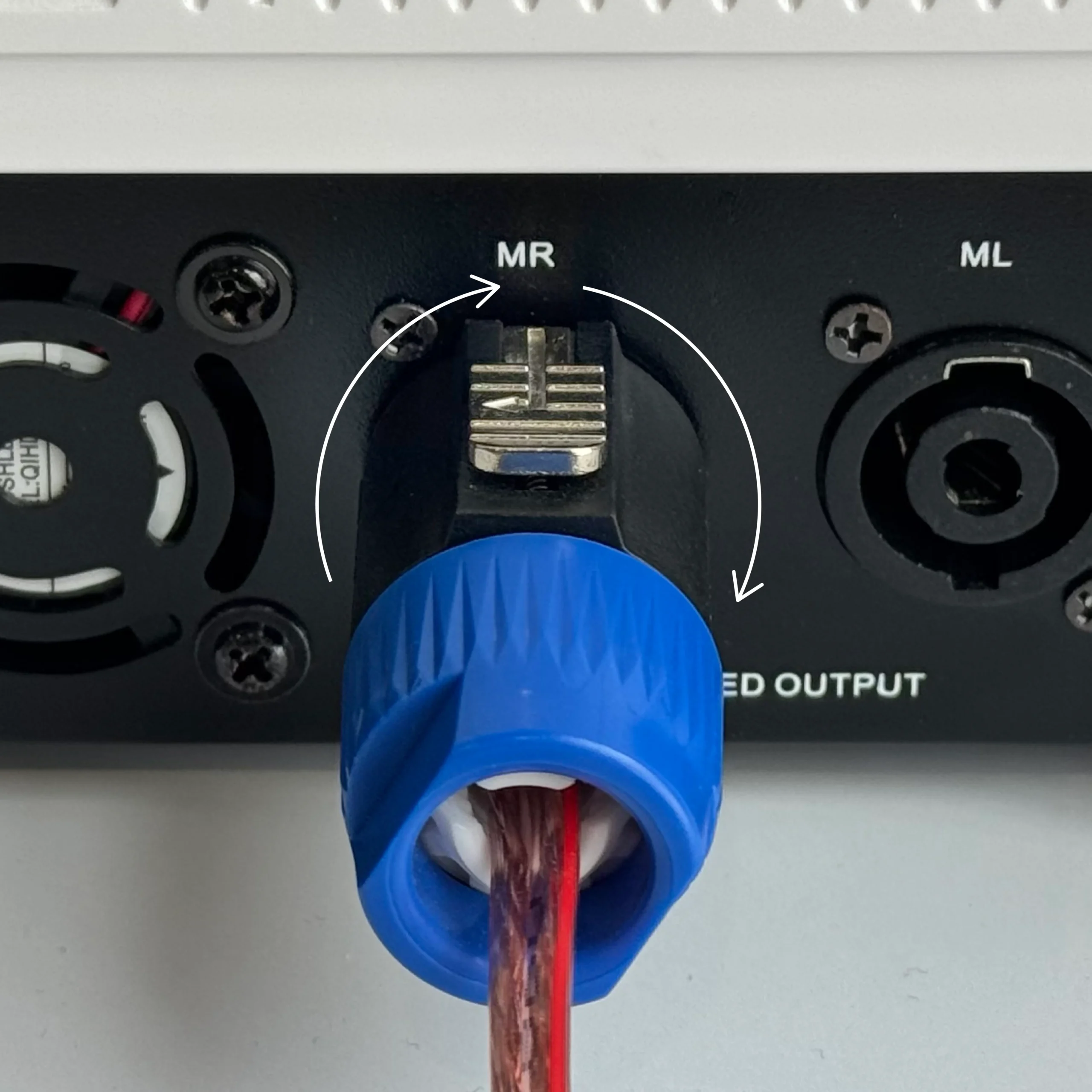 K-ONE Speakon connector