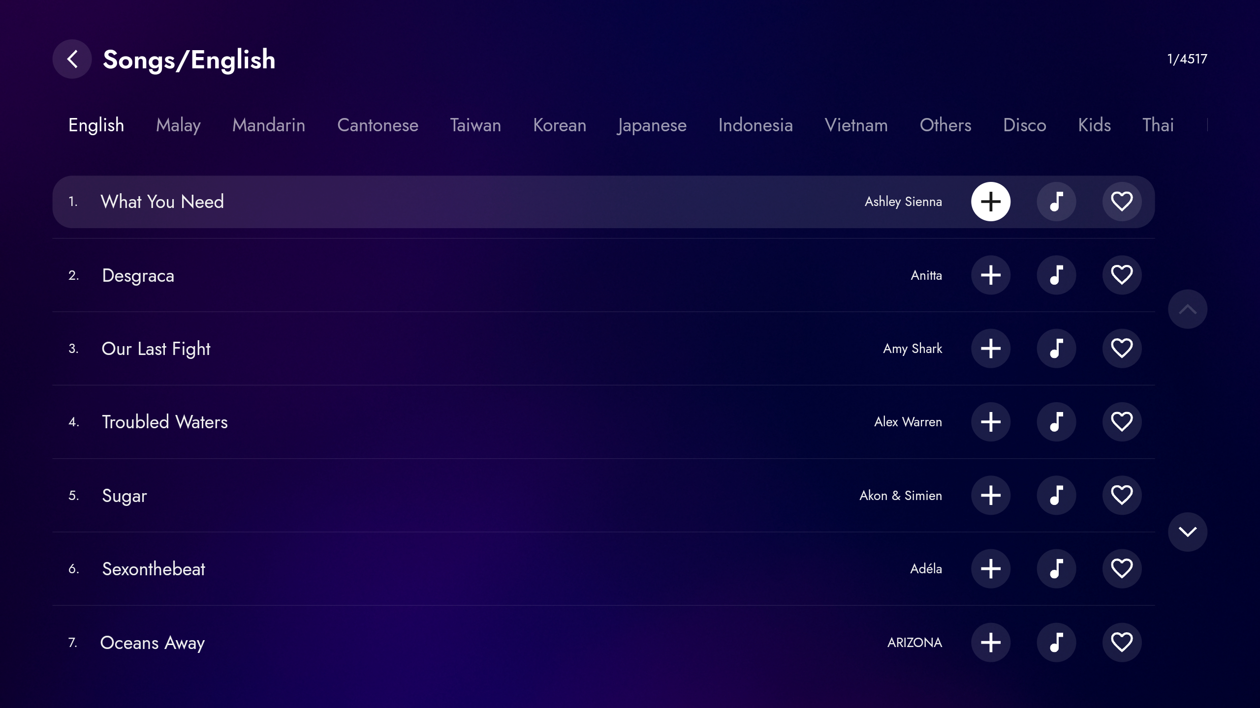 JazPiper UI interface slide 2